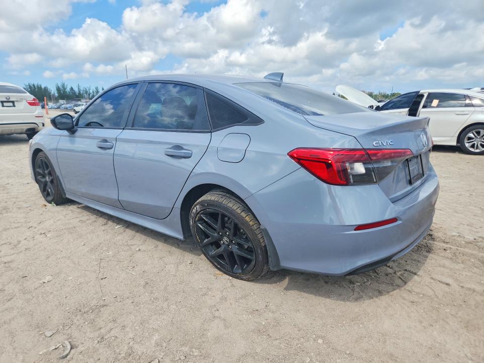 Photo 2 from auction – 2024 HONDA CIVIC with VIN 2HGFE2F57RH521088
