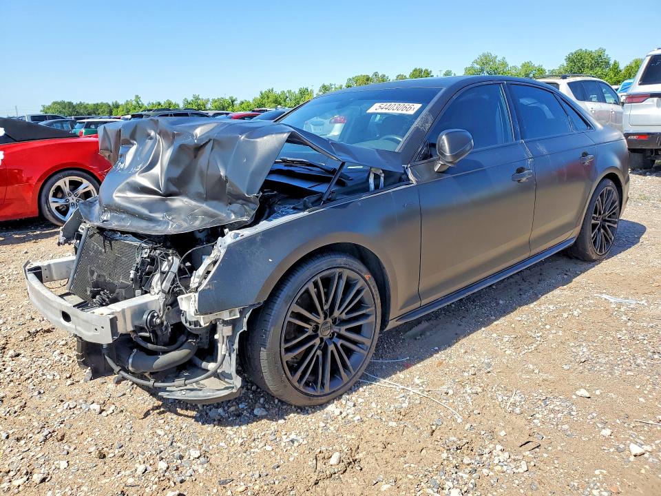 AUDI A4 2018 with VIN WAULMAF4XJA233085 - Photo from auction