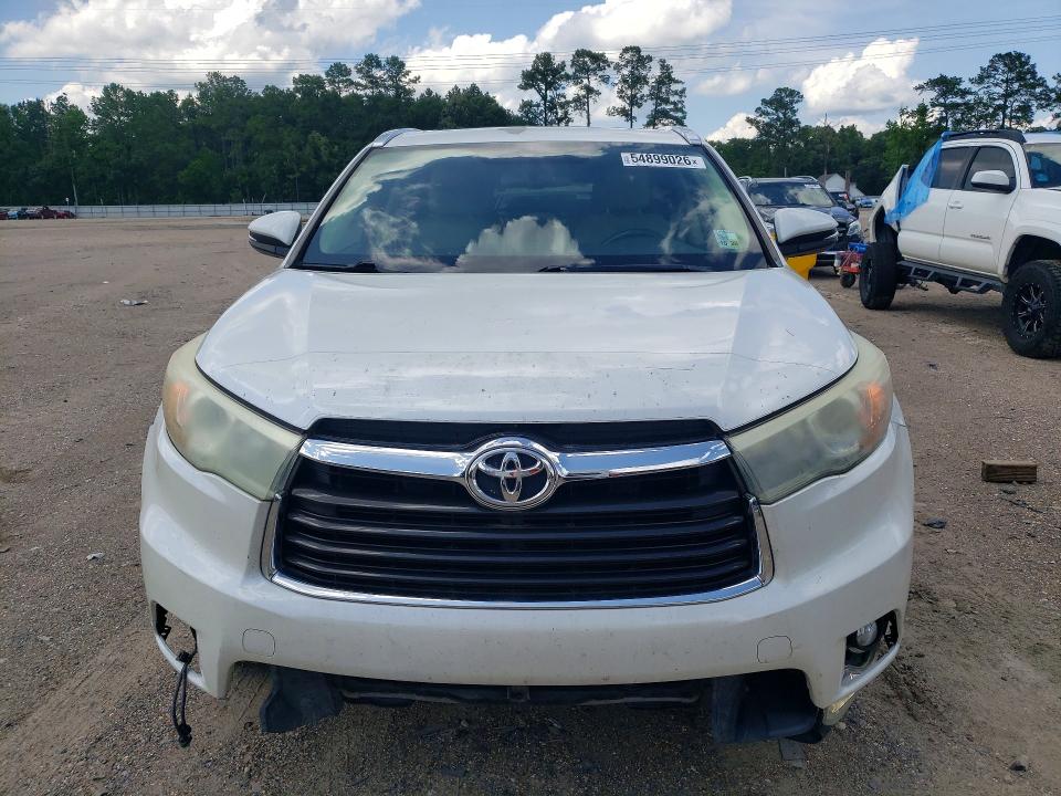 Photo 5 from auction – 2016 TOYOTA HIGHLANDER with VIN 5TDYKRFH4GS136962