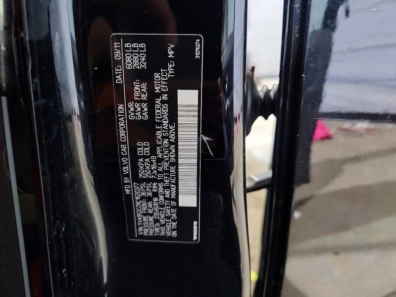 Photo 14 from auction – 2012 VOLVO XC90 with VIN YV4952CZ8C1620377