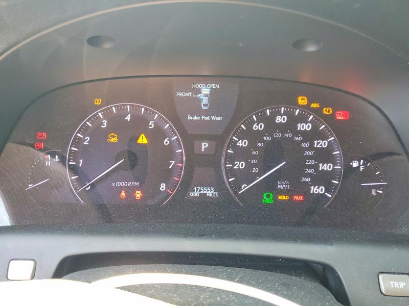Photo 9 from auction – 2009 LEXUS LS with VIN JTHBL46F795089941