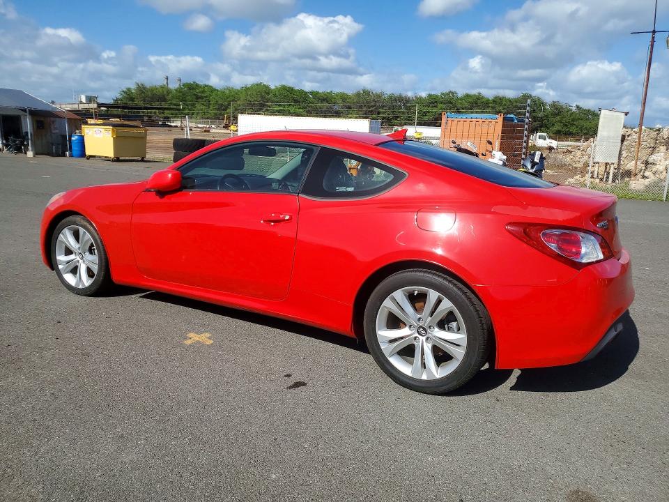 Photo 2 from auction – 2012 HYUNDAI GENESIS COUPE with VIN KMHHT6KD9CU072725