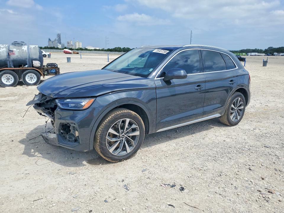 AUDI Q5 2021 with VIN WA1BAAFY5M2102360 - Photo from auction