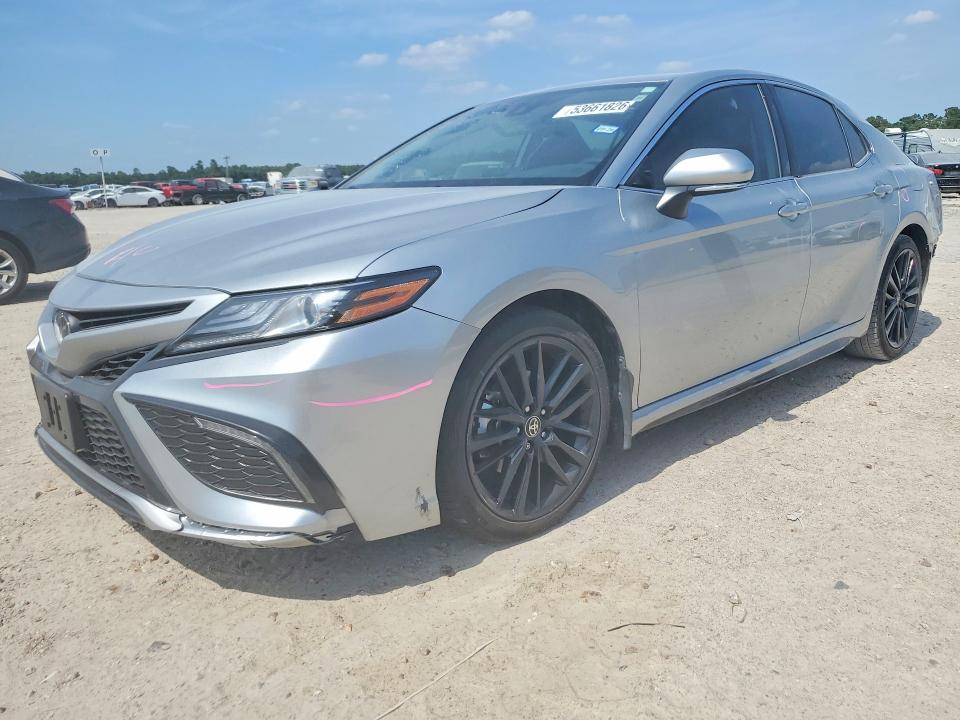 TOYOTA CAMRY 2023 with VIN 4T1K61AK6PU736727 - Photo from auction