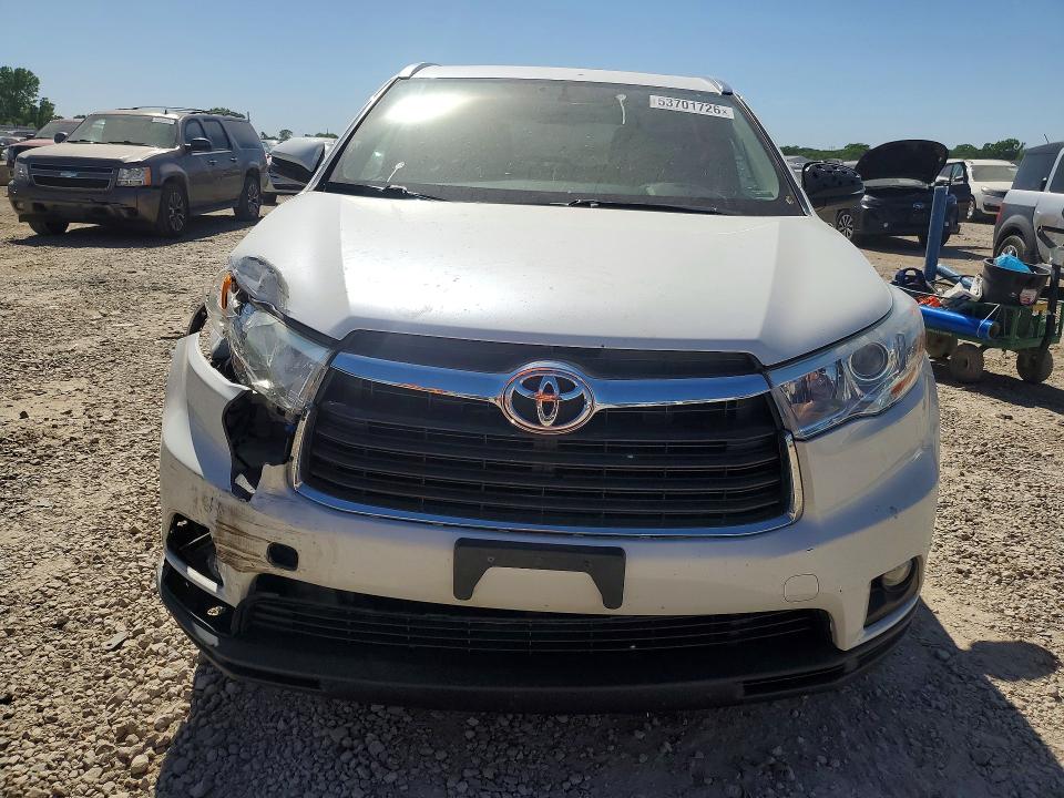 Foto 5 de la subasta – 2014 TOYOTA HIGHLANDER con VIN 5TDJKRFH9ES030084