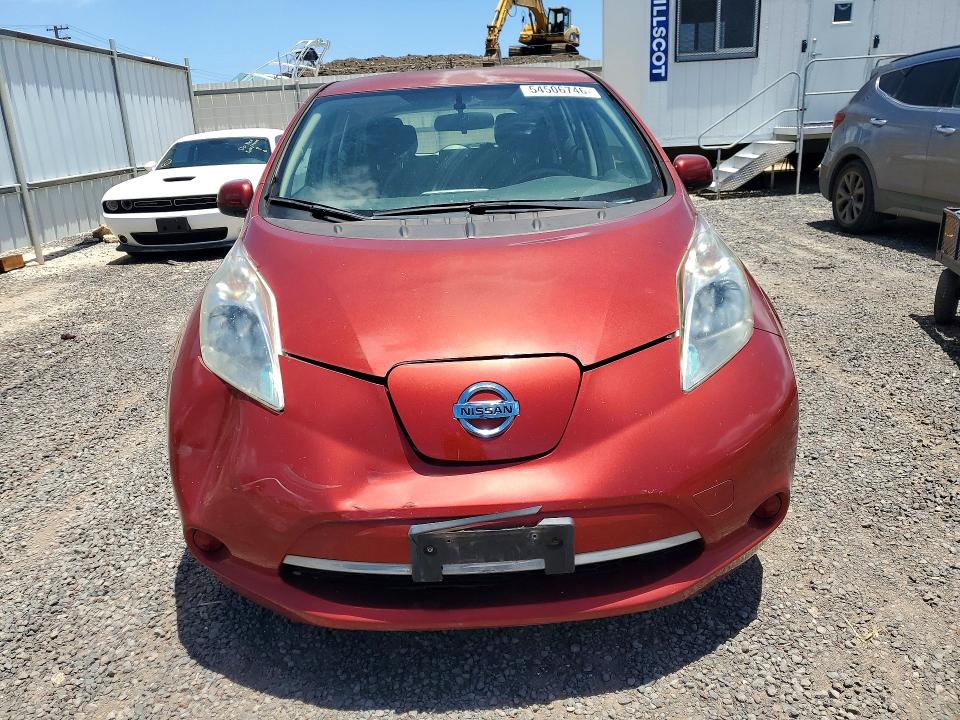 Photo 5 from auction – 2015 NISSAN LEAF with VIN 1N4AZ0CP1FC312831