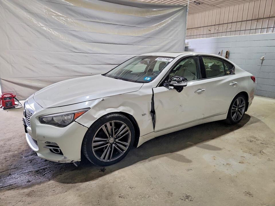 INFINITI Q50 2017 with VIN JN1EV7AR3HM831156 - Photo from auction