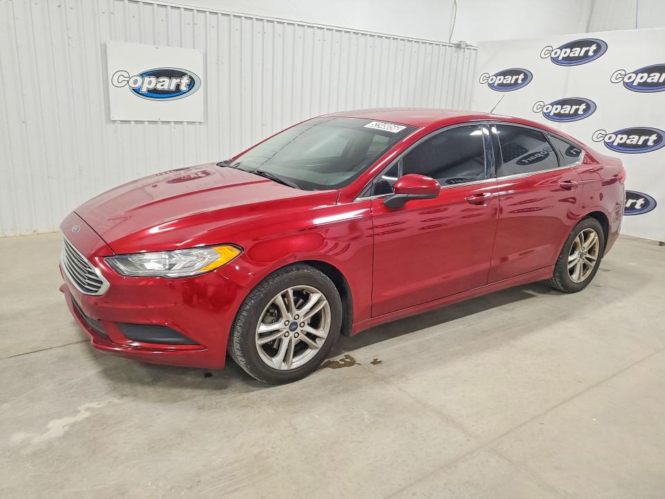 FORD FUSION 2018 with VIN 3FA6P0HD7JR142978 - Photo from auction