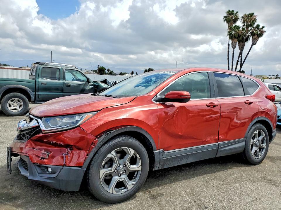 HONDA CR-V 2018 с VIN 2HKRW1H55JH522932 - Снимка от търг