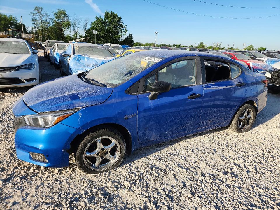 NISSAN VERSA 2022 with VIN 3N1CN8DV3NL825935 - Photo from auction