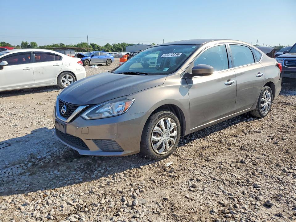 NISSAN SENTRA 2016 with VIN 3N1AB7AP9GL656863 - Photo from auction