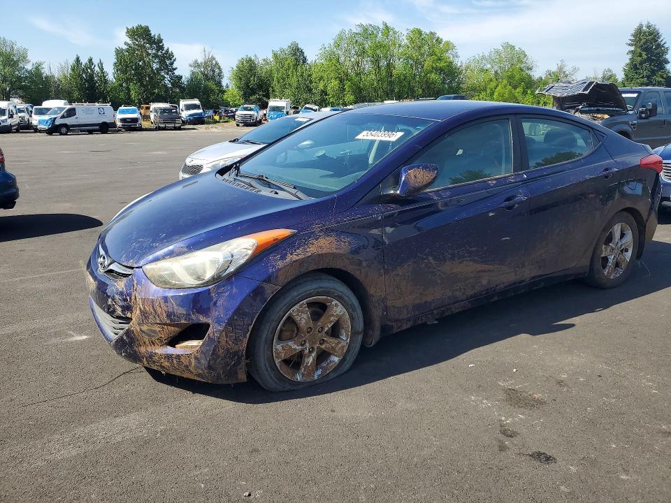 Photo 1 from auction – 2013 HYUNDAI ELANTRA with VIN 5NPDH4AE2DH258900