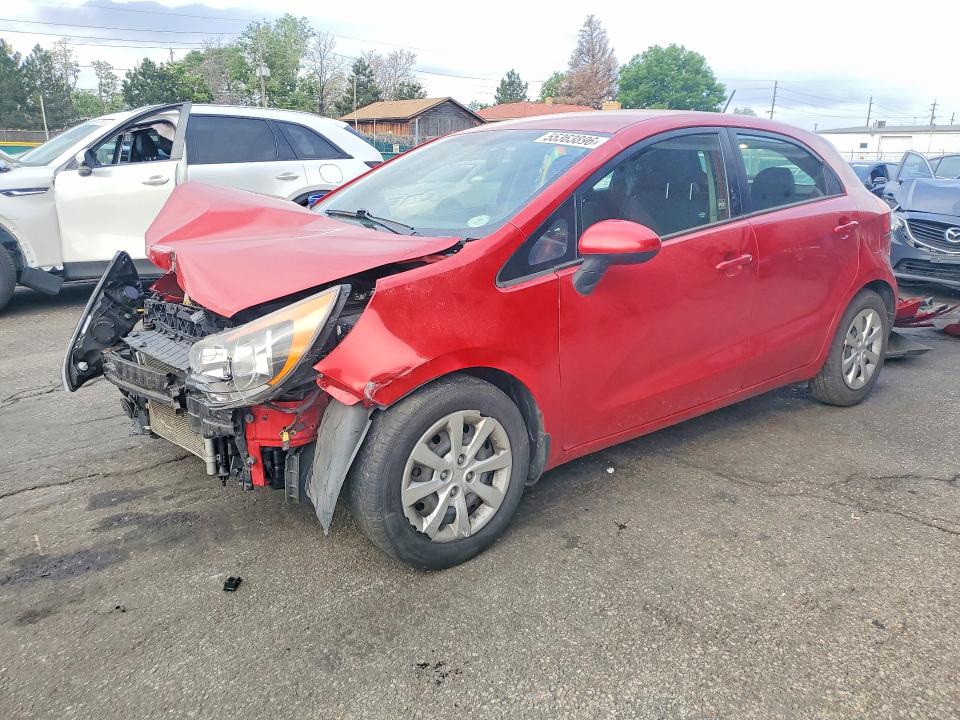 KIA RIO 2014 with VIN KNADN5A31E6416472 - Photo from auction