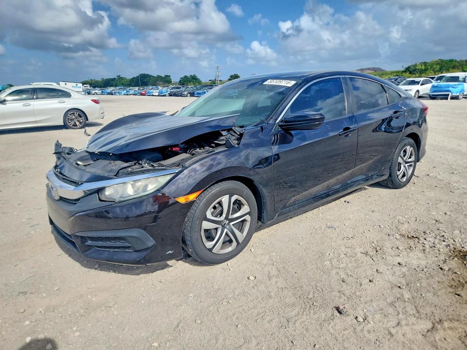 HONDA CIVIC 2017 مع رقم تعريف المركبة 2HGFC2F51HH547223 - صورة من المزاد