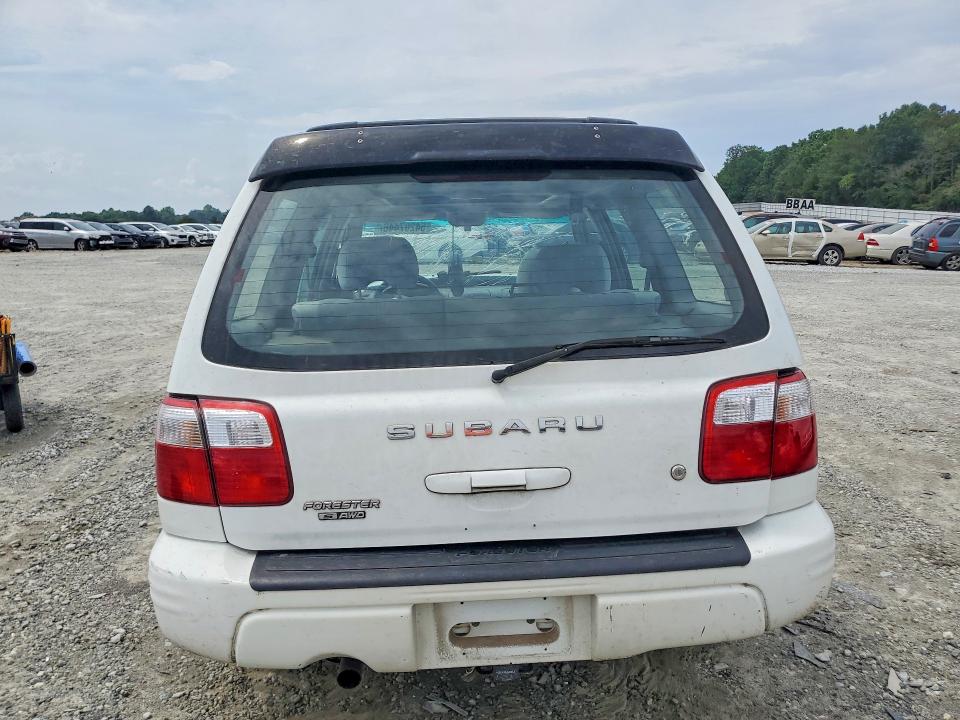Photo 6 from auction – 2002 SUBARU FORESTER with VIN JF1SF65632H709815