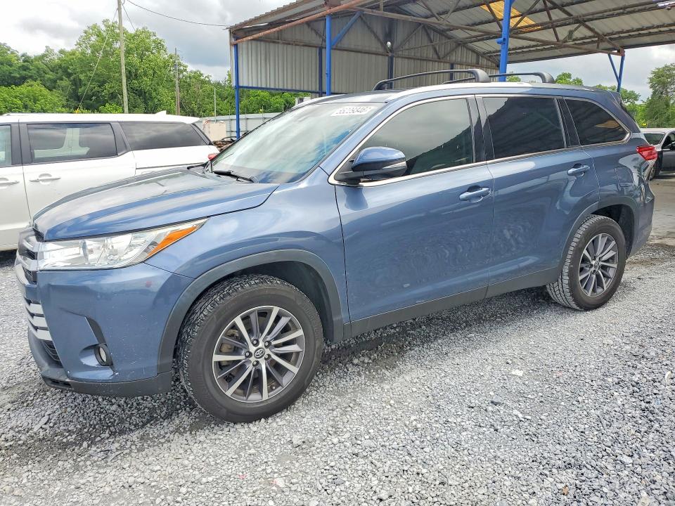 Photo 1 from auction – 2019 TOYOTA HIGHLANDER with VIN 5TDKZRFH9KS326864