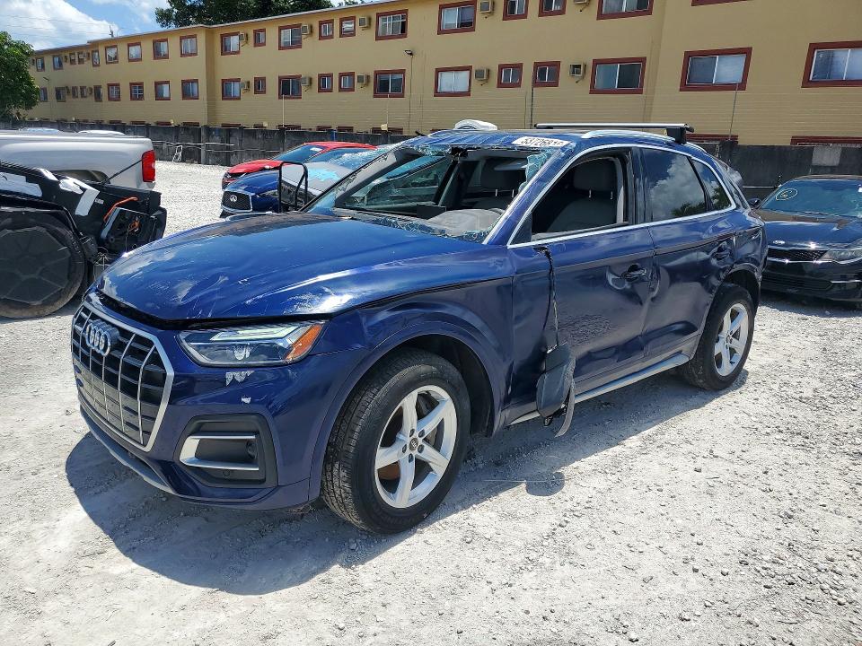 AUDI Q5 2021 with VIN WA1AAAFY4M2102863 - Photo from auction
