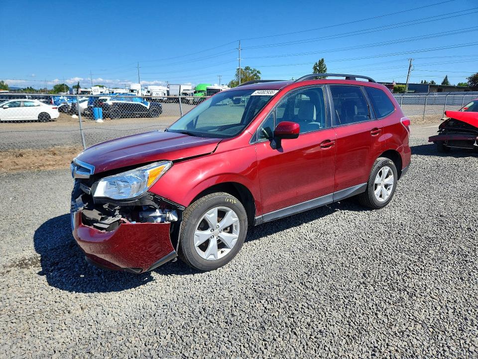 SUBARU FORESTER 2016 with VIN JF2SJADC2GH506653 - Photo from auction