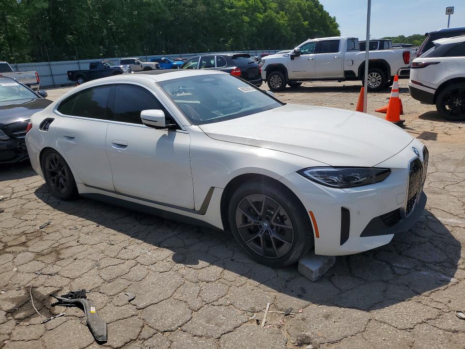 Photo 4 from auction – 2024 BMW I4 with VIN WBY43AW0XRFR52034