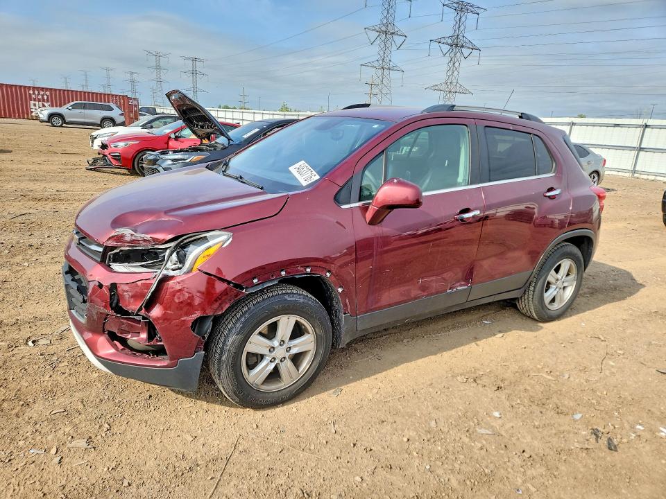 CHEVROLET TRAX 2017 with VIN 3GNCJPSB6HL265013 - Photo from auction