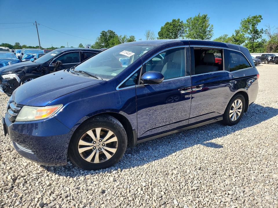HONDA ODYSSEY 2015 with VIN 5FNRL5H43FB123093 - Photo from auction