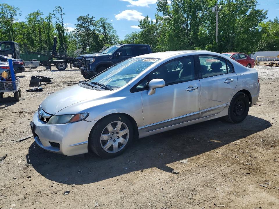 HONDA CIVIC 2011 with VIN 19XFA1F56BE025527 - Photo from auction