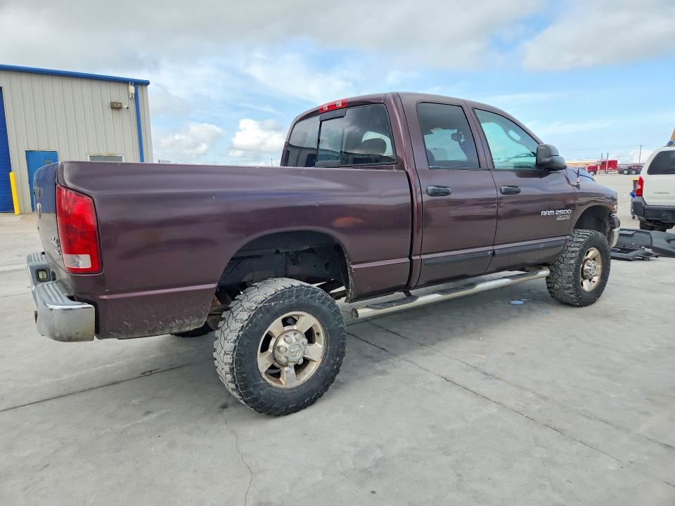 Photo 3 from auction – 2005 DODGE RAM 2500 with VIN 3D7KS28C95G805081