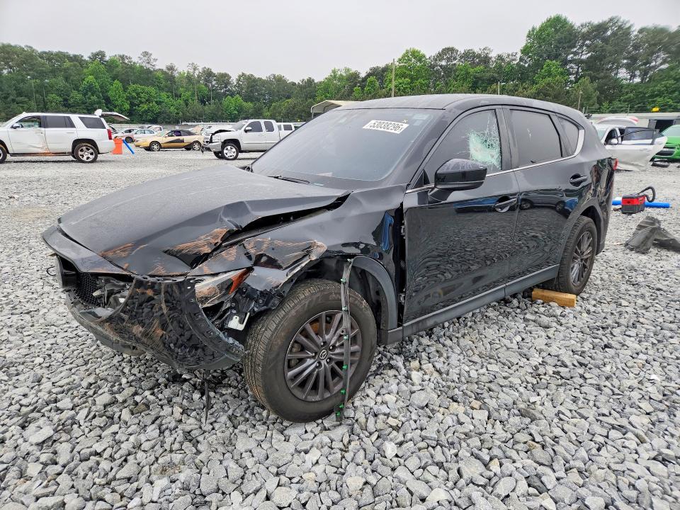 MAZDA CX-5 2021 with VIN JM3KFACM7M0335846 - Photo from auction