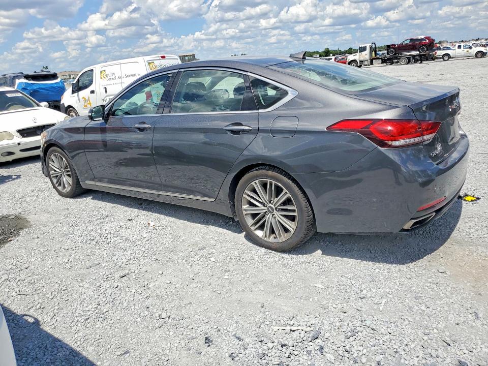 Photo 2 from auction – 2018 GENESIS G80 with VIN KMHGN4JE0JU235442