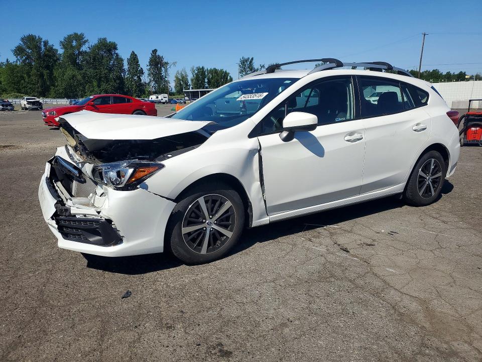 SUBARU IMPREZA 2020 with VIN 4S3GTAV63L3733123 - Photo from auction