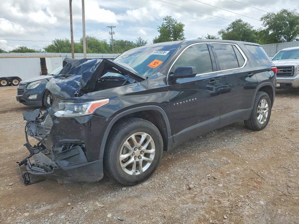 CHEVROLET TRAVERSE 2019 with VIN 1GNERFKW2KJ268858 - Photo from auction