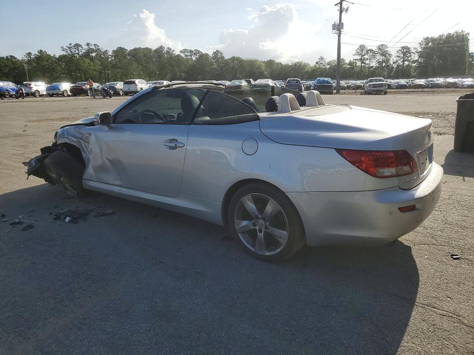Photo 2 from auction – 2010 LEXUS IS with VIN JTHFF2C2XA2510751