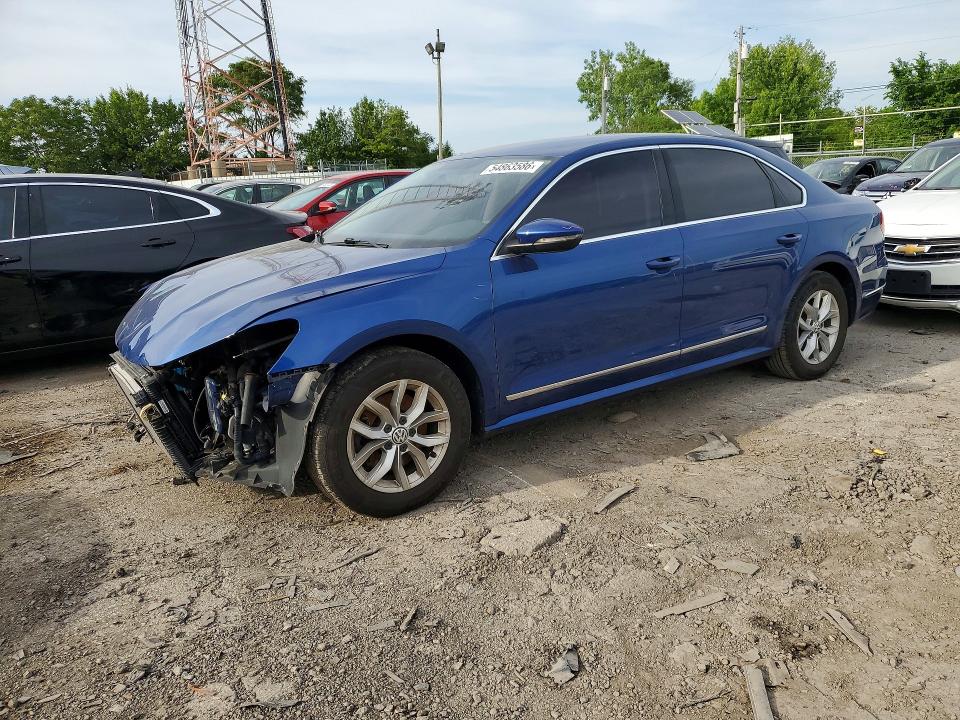 VOLKSWAGEN PASSAT 2017 with VIN 1VWAT7A30HC050580 - Photo from auction