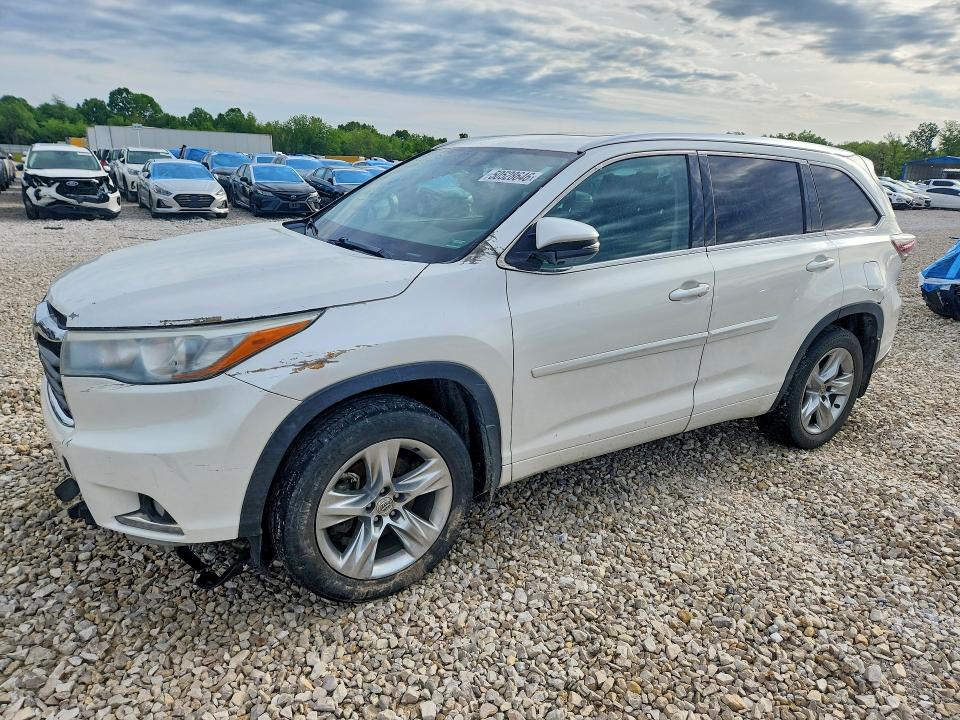 TOYOTA HIGHLANDER 2014 with VIN 5TDDKRFH2ES032322 - Photo from auction