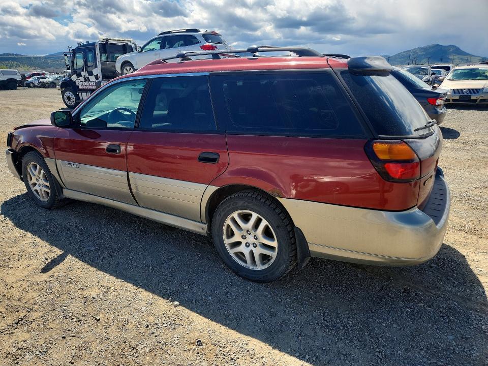 Photo 2 from auction – 2002 SUBARU LEGACY with VIN 4S3BH665727604629