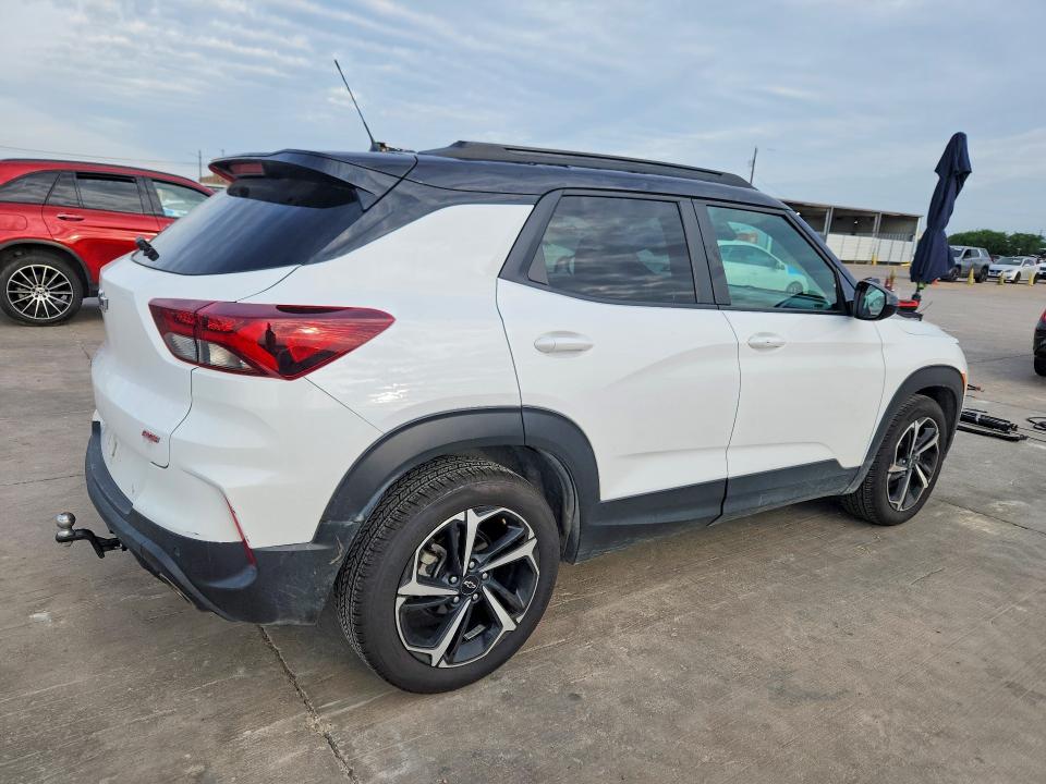 Photo 3 from auction – 2022 CHEVROLET TRAILBLAZER with VIN KL79MTSL3NB016304