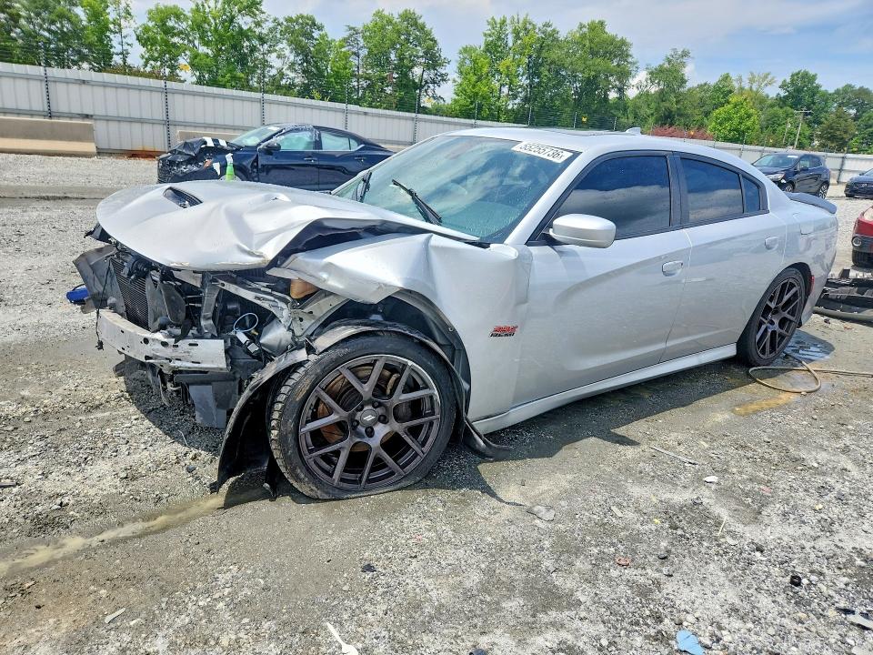 DODGE CHARGER 2019 with VIN 2C3CDXGJ3KH619168 - Photo from auction