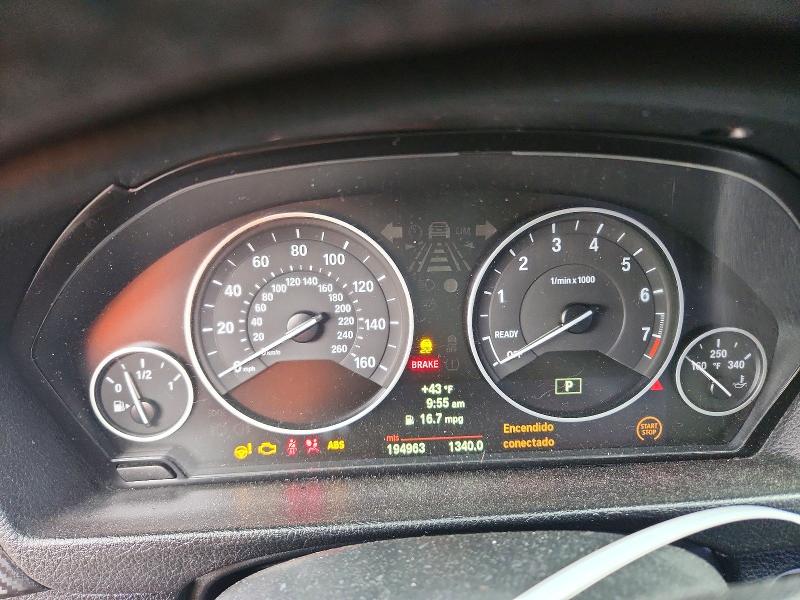 Photo 9 from auction – 2013 BMW 328 with VIN WBA3B3C57DJ977200