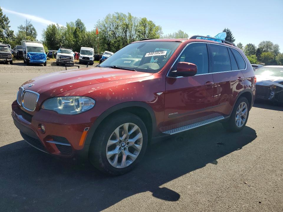 BMW X5 2013 with VIN 5UXZV4C59D0E01187 - Photo from auction