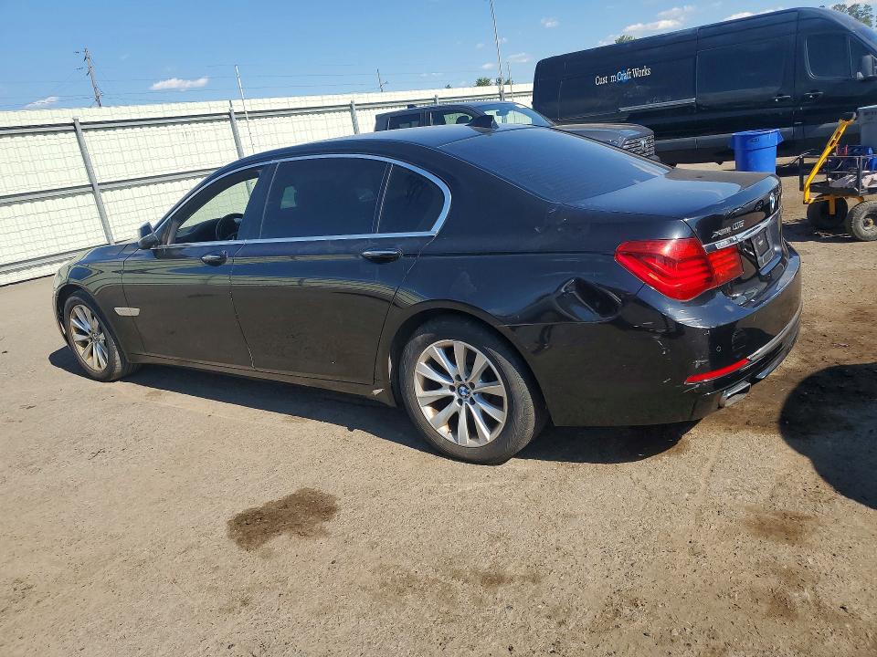 Photo 2 from auction – 2015 BMW 740 with VIN WBAYF4C59FGS99467