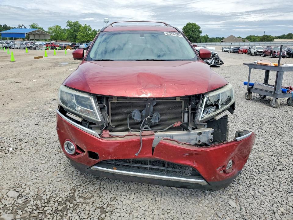 Photo 5 from auction – 2015 NISSAN PATHFINDER with VIN 5N1AR2MNXFC604850
