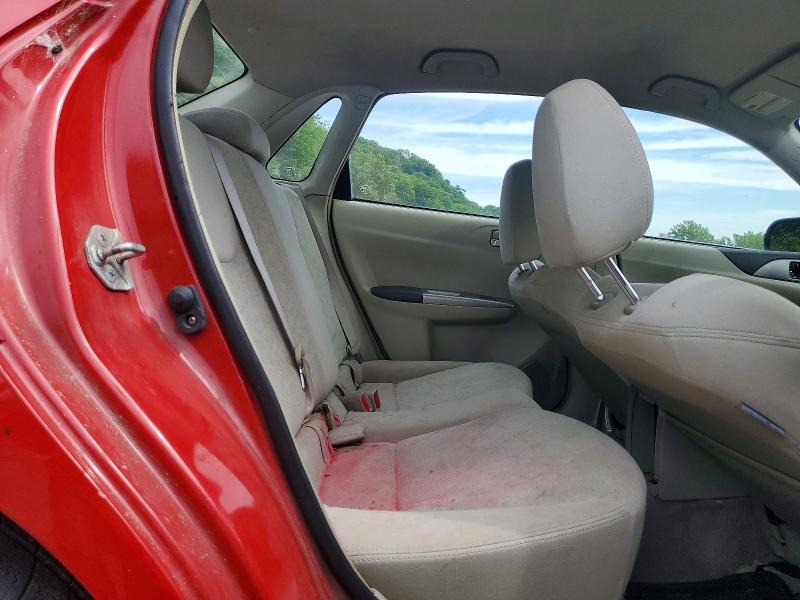 Photo 10 from auction – 2008 SUBARU IMPREZA with VIN JF1GE61628G513958