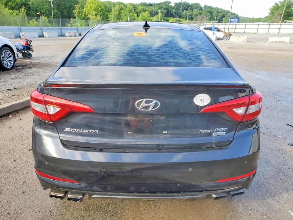 Photo 6 from auction – 2015 HYUNDAI SONATA with VIN 5NPE34ABXFH111302