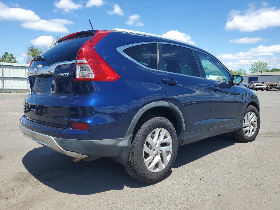 Photo 3 from auction – 2016 HONDA CR-V with VIN 5J6RM4H77GL117016