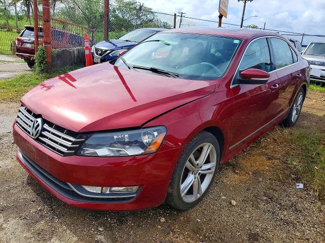 VOLKSWAGEN PASSAT 2015 with VIN 1VWCS7A38FC106290 - Photo from auction