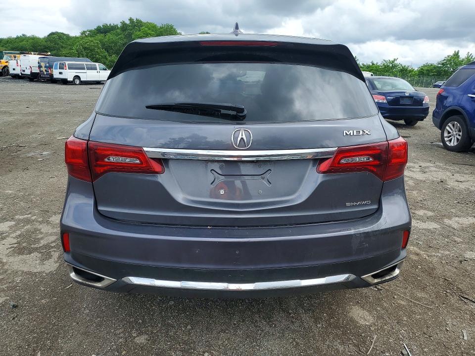 Photo 6 from auction – 2017 ACURA MDX with VIN 5FRYD4H36HB015661