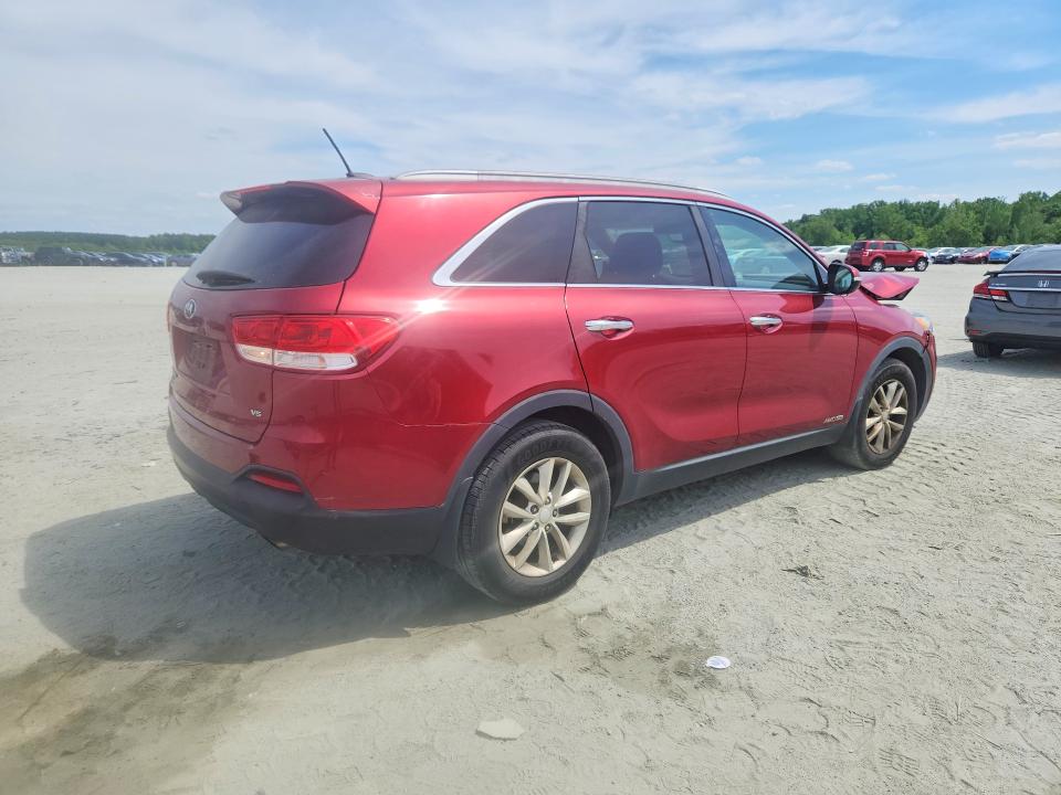 Photo 3 from auction – 2016 KIA SORENTO with VIN 5XYPGDA57GG094281