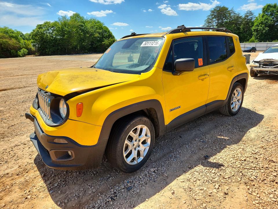 JEEP RENEGADE 2016 with VIN ZACCJABT2GPD91664 - Photo from auction