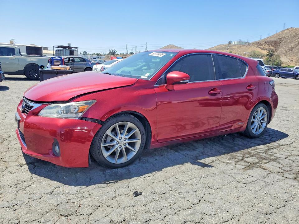 LEXUS CT 2012 with VIN JTHKD5BH4C2090077 - Photo from auction
