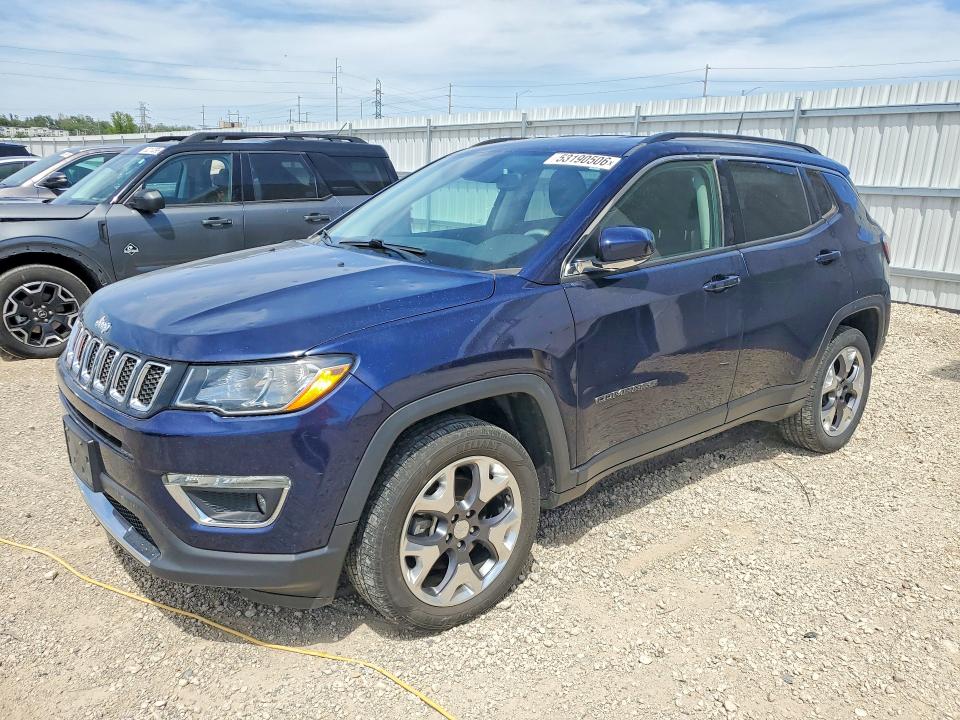 JEEP COMPASS 2020 with VIN 3C4NJDCB8LT215348 - Photo from auction
